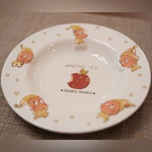Twinkle Twinkle Character Plate Apple